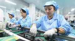 China's economic growth picks up as AI boom boosts exports — BBC Business, Seoul Technology news